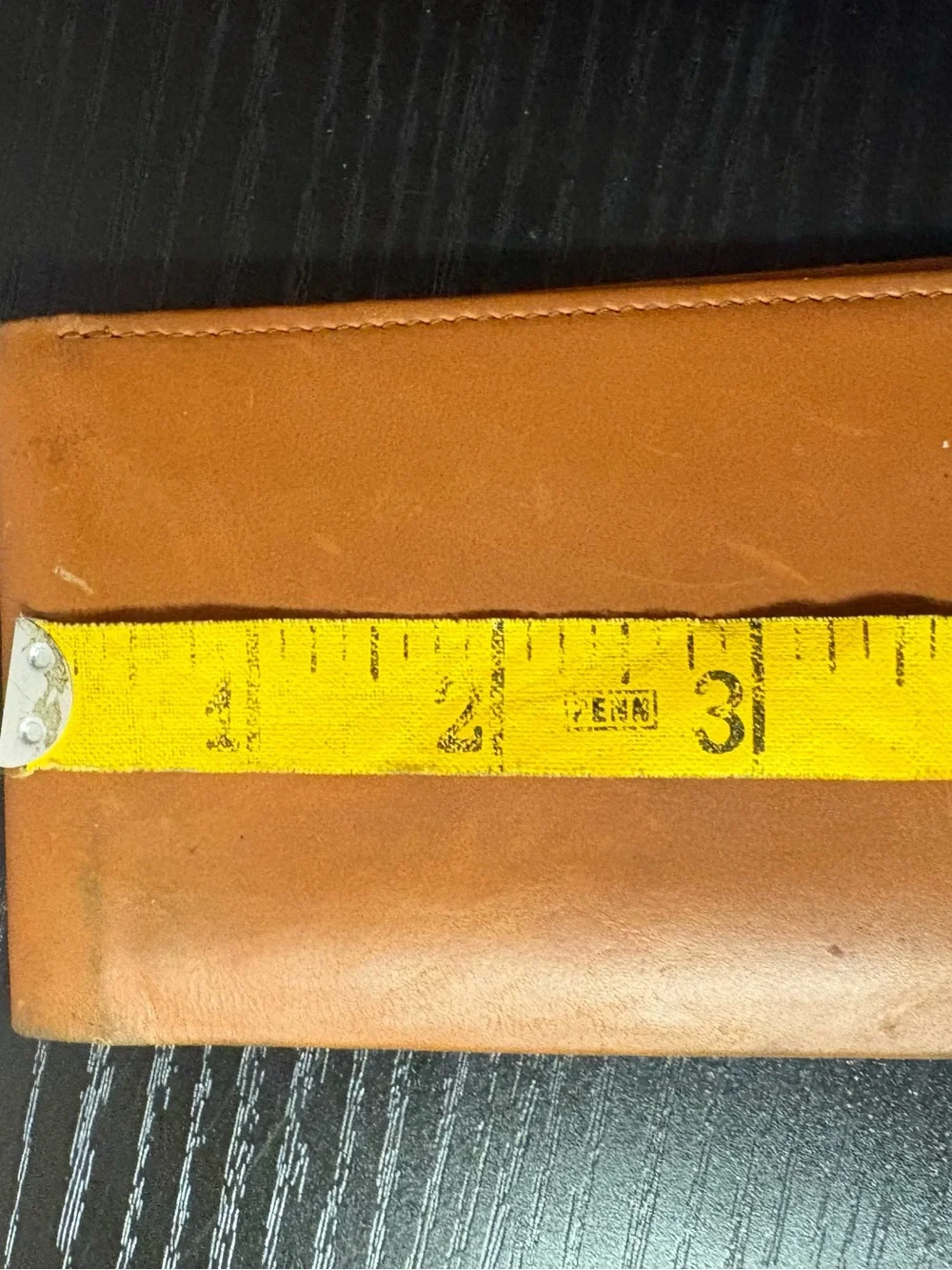 ANDAR Leather Bifold Wallet Tan Brown RFID Minimalist Men’s Wallet